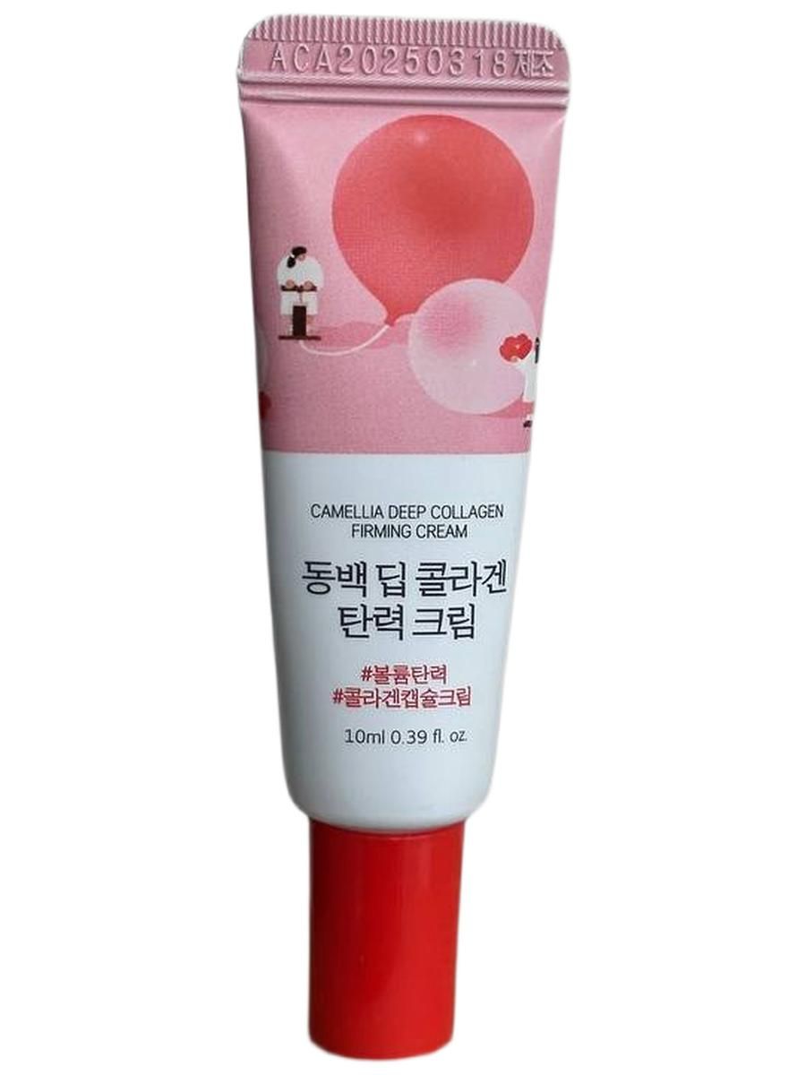 ROUND LAB CAMELLIA DEEP COLLAGEN FIRMING CREAM, 10мл