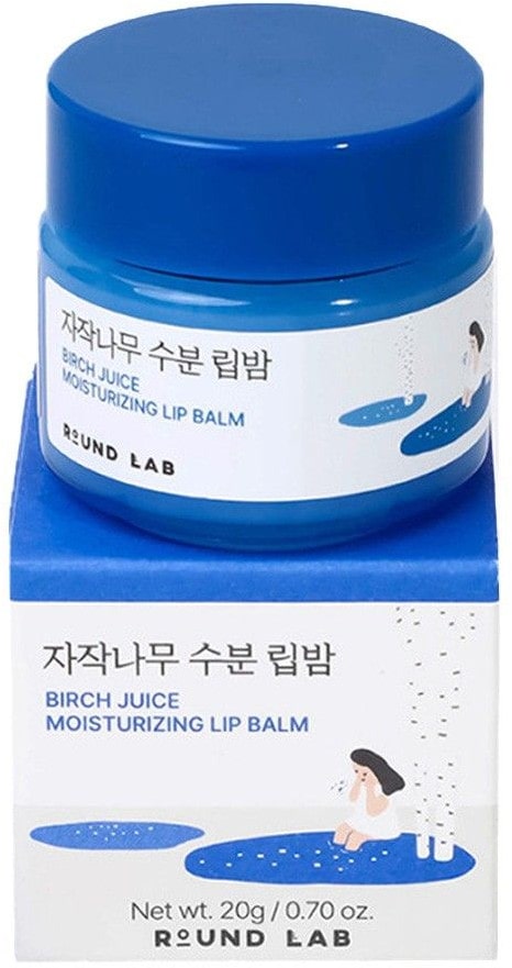 ROUND LAB BIRCH JUICE MOISTURIZING LIP BALM-min