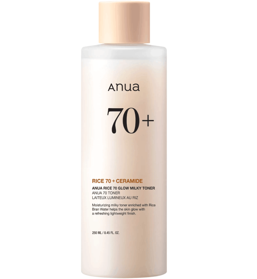 ANUA Rice 70 Glow Milky Toner