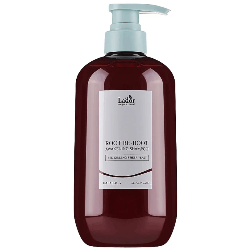 LA'DOR ROOT RE-BOOT AWAKENING SHAMPOO RED GINSENG & BEER YEAST, 350мл