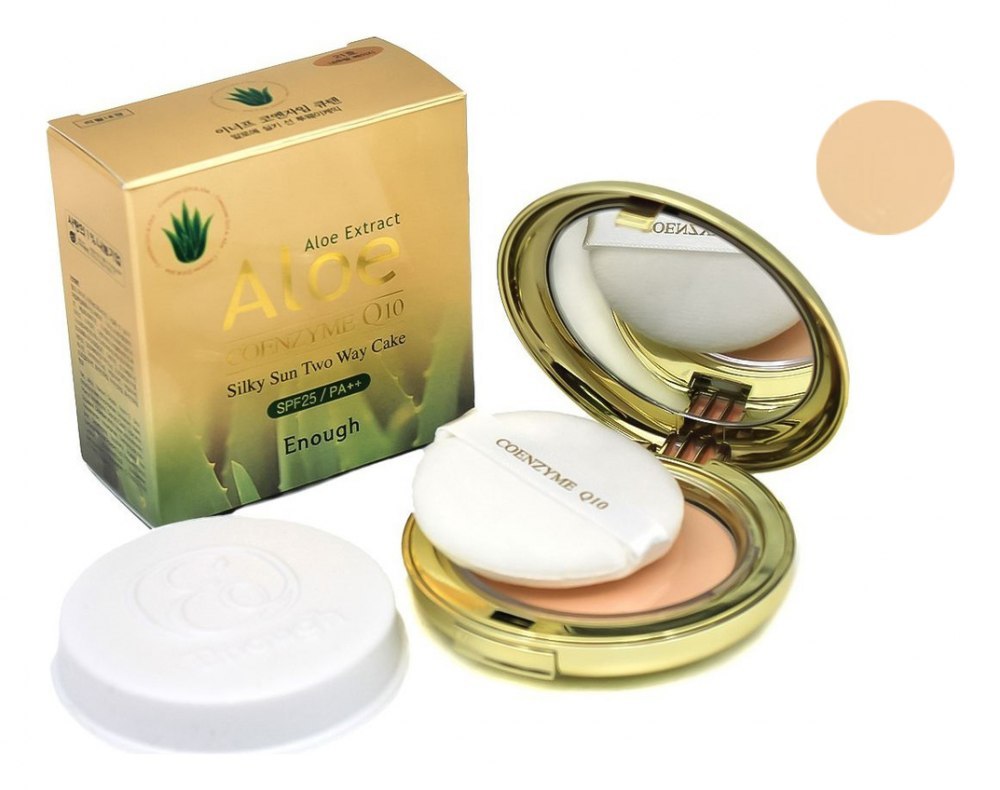 Enough Coenzyme Q10 Aloe silky sun Twowaycake