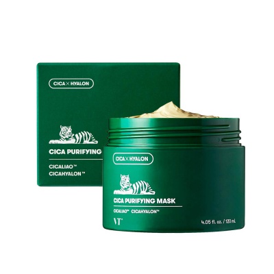 Маска глиняная для лица увлажняющая VT CICA PURIFYING MASK, 120мл