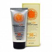 Солнцезащитный крем 3W Clinic Intensive UV Sun Block Cream SPF 50+ PA+++