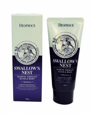 Крем для рук и тела с экстрактом ласточкиного гнезда Deoproce Hand&Body Swallow's Nest Cream