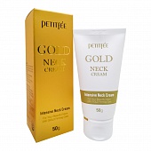 Крем для шеи антивозрастной Petitfee Gold Intensive Neck Cream