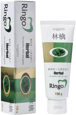 Зубная паста Ringo отбеливающая Herbal