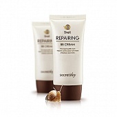 ББ крем интенсивное обновление с муцином улитки Secret Key Snail Repairing BB Cream