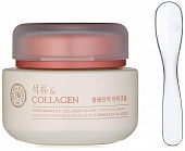 Крем-лифтинг для век с гранатом и коллагеном The Face Shop Pomegranate and Collagen Volume Lifting Eye Cream