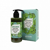 Пенка кислородная для умывания Eyenlip Ceramide Green Toks Bubble Cleanser