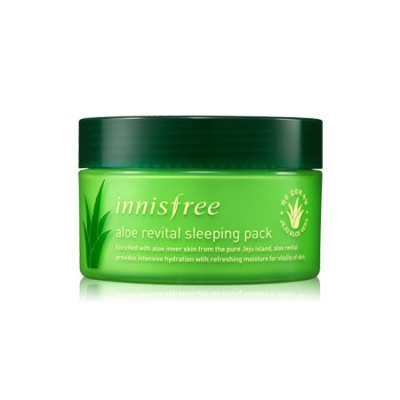 Ночная маска с алоэ вера Innisfree Aloe Revital Sleeping Pack