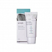 Крем для лица с экстрактом лотоса осветляющий Petitfee Snow Lotus White Tone Up Cream