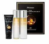 Набор для зрелой кожи с экстрактом икры JMsolution Golden Caviar Nourishing Set