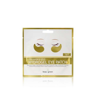 Патчи для глаз гидрогелевые Beauugreen Collagen & Gold Hydrogel Eye Patch 1pair
