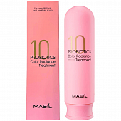 Маска для волос для окрашенных волос с пробиотиками MASIL 10 PROBIOTICS COLOR RADIANCE T, 300 мл