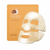 Маска гидрогелевая для лица с золотом и улиточным муцином Petitfee Gold & Snail Mask Pack