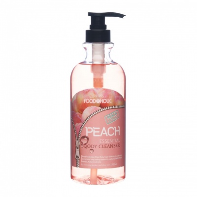 Гель для душа с экстрактом персика FOODAHOLIC Essential Body Cleanser Peach, 750мл