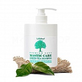 Шампунь для волос с зелёным чаем Lombok Mastic Greentea Shampoo 