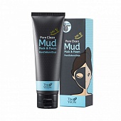 Маска-пенка для лица на основе каолиновой глины The Yeon Pore Clean Mud Pack&Foam