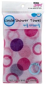 Мочалка для душа розовая Sungbocleamy Circle Shower Towel 28х95
