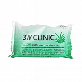 Мыло для лица и тела 3W Clinic Aloe Soap