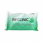 Мыло для лица и тела 3W Clinic Aloe Soap