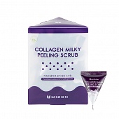 Пилинг-скраб молочный с коллагеном MIZON COLLAGEN MILKY PEELING SCRUB 1шт