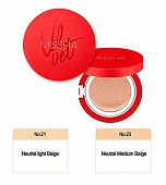 Кушон тональный с матовым финишем Missha Velvet Finish Cushion SPF50+ PA+++