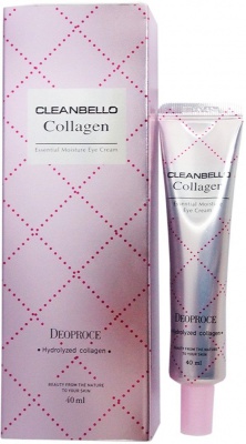 Крем-сыворотка для век с коллагеном Deoproce Cleanbello Collagen Essential Moisture Eye Cream