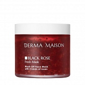Маска для лица легкая с экстрактом розы Medi-Peel Derma Maison Black Rose Wash Off Fresh, 230гр