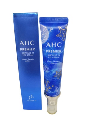 Крем для век с коллагеном антивозрастной AHC Premier Ampoule In Eye Cream Collagen T4, 40мл