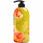 Гель для душа парфюмированный с экстрактом гибискуса Jigott Hibiscus Perfume Body Wash, 750мл