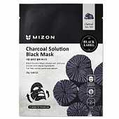 Маска для лица тканевая Mizon Solution Black Mask