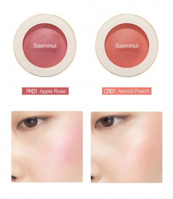 Румяна The Saem Saemmul Soft Jelly Blusher