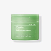 Тонер-пэды с экстрактом чайного дерева успокаивающие JMsolution Tea Tree Trouble Clear Toner Pads, 100 шт