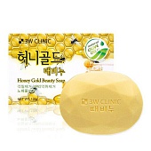Мыло для лица 3W Clinic Honey Gold Beauty Soap 