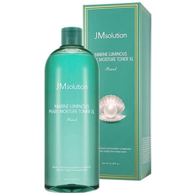 Тоник для лица увлажняющий JMSOLUTION Marine Luminous Pearl Moisture Toner XL Pearl, 600мл