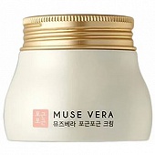 Крем для лица с цветочными экстрактоми Deoproce Musevera Pit Pat Cream