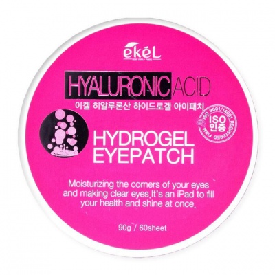 Патчи для глаз с гиалуроновой кислотой Ekel Hyaluronic Acid Hydrogel Eye Patch