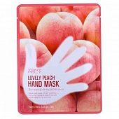 Маска для рук с экстрактом персика Tony Moly Lovely Peach Hand Mask 