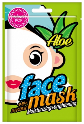 Маска для лица тканевая Bling Pop Face Brightening Mask