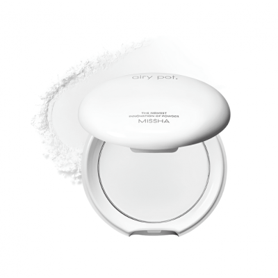 Пудра компактная для лица MISSHA Airy Pot Pressed Powder Translucent, 5г