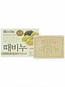 Мыло-скраб для тела пять злаков LION Scrub body soap five grains 