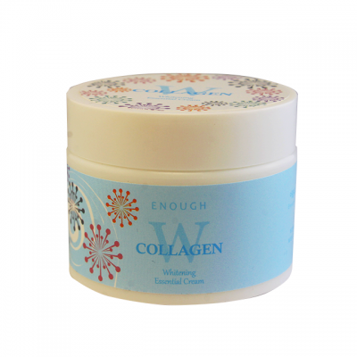 Крем для лица осветляющий Enough W Collagen Whitening Essential Cream