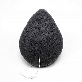 Спонж косметический Purito Bamboo Charcoal Konjac Sponge 