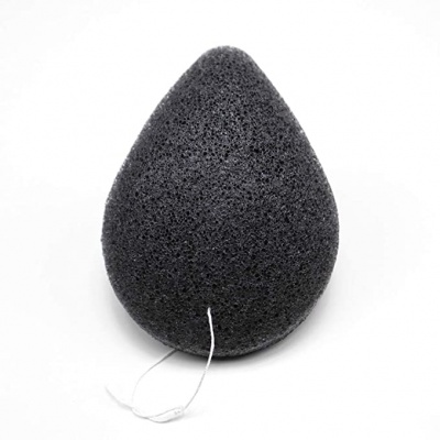 Спонж косметический Purito Bamboo Charcoal Konjac Sponge 