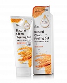 Пилинг-скатка с экстрактом коричневого риса Ekel Natural Clean Peeling Gel Rice Brain