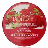 Крем массажный с экстрактом клубники Deoproce PREMIUM CLEAN & MOISTURE STRAWBERRY YOGURT MASSAGE CRE