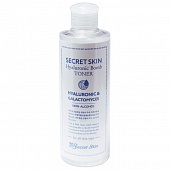 Тонер  для лица с гиалуроновой кислотой Secret Skin Hyaluronic Bomb&Galactomyces Toner