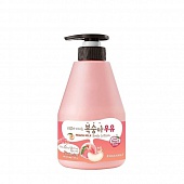 Лосьон для тела персиковый Welcos Kwailnara Peach Milk Body Lotion, 560 мл