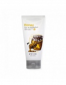 Пенка для умывания с медом и прополисом 3W Clinic Honey Clean Up Cleansing Foam